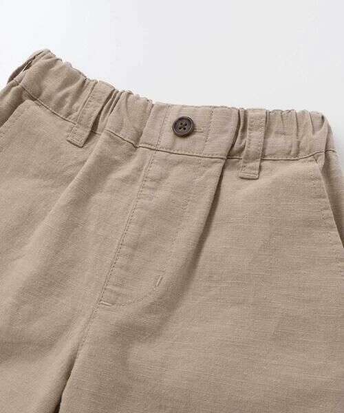 BeBe Petits Pois Vert / ベベ プチ ポワ ヴェール ショート・ハーフ・半端丈パンツ | マチ配色ショートパンツ(95~160cm) | 詳細13