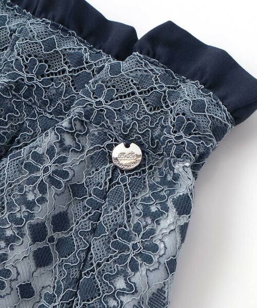 BeBe Petits Pois Vert / ベベ プチ ポワ ヴェール ミニ・ひざ丈スカート | レースインナースカパン(100~150cm) | 詳細14