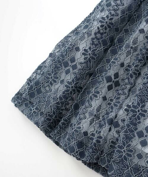 BeBe Petits Pois Vert / ベベ プチ ポワ ヴェール ミニ・ひざ丈スカート | レースインナースカパン(100~150cm) | 詳細16