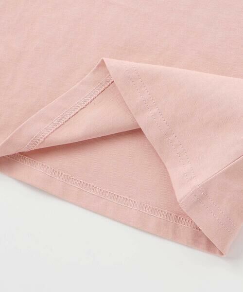 BeBe Petits Pois Vert / ベベ プチ ポワ ヴェール Tシャツ | 袖花オーガンジー切り替えトップス(95~160cm) | 詳細13