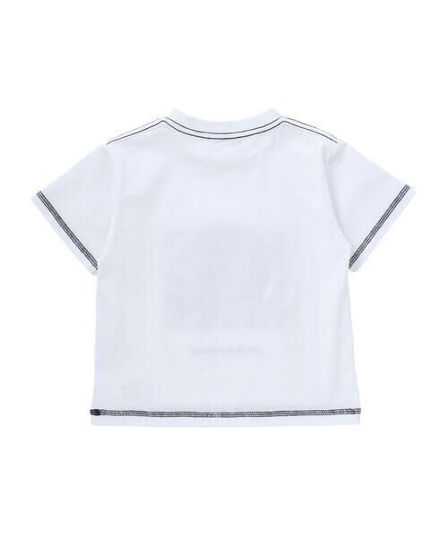 BeBe Petits Pois Vert / ベベ プチ ポワ ヴェール Tシャツ | オーガンジーポイントTシャツ(95~160cm) | 詳細4