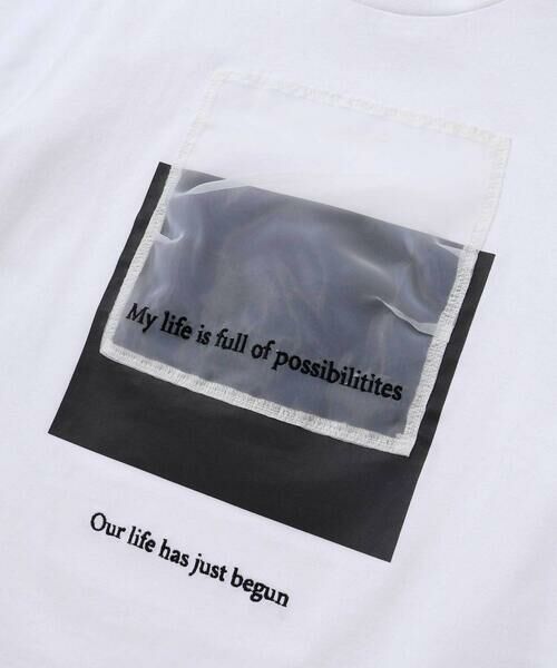 BeBe Petits Pois Vert / ベベ プチ ポワ ヴェール Tシャツ | オーガンジーポイントTシャツ(95~160cm) | 詳細5