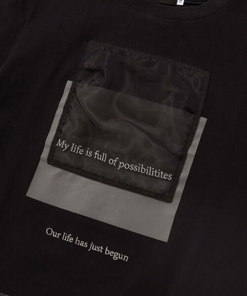 BeBe Petits Pois Vert / ベベ プチ ポワ ヴェール Tシャツ | オーガンジーポイントTシャツ(95~160cm) | 詳細12