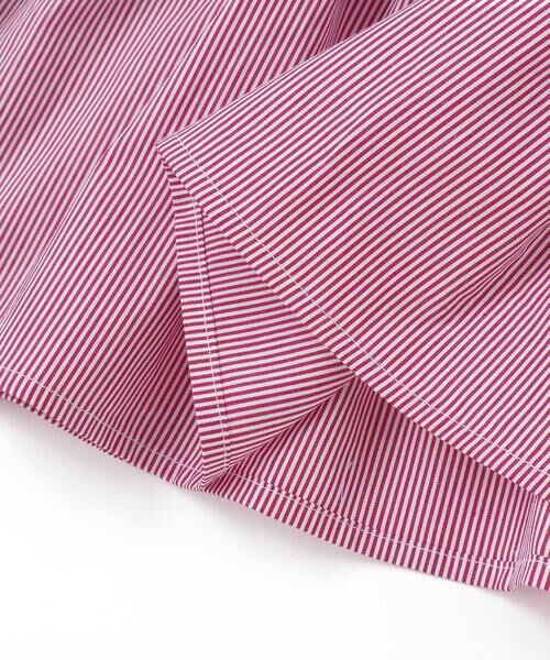 BeBe Petits Pois Vert / ベベ プチ ポワ ヴェール その他トップス | 【店舗限定】ストライプ切り替えトップス＋ショートパンツセットアップ(95〜150cm) | 詳細10