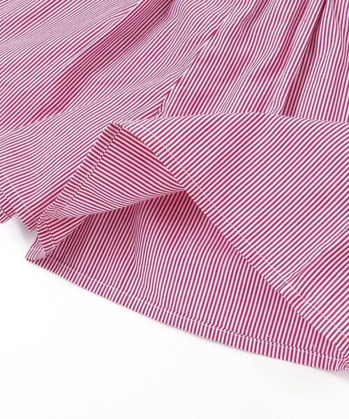 BeBe Petits Pois Vert / ベベ プチ ポワ ヴェール その他トップス | 【店舗限定】ストライプ切り替えトップス＋ショートパンツセットアップ(95〜150cm) | 詳細15