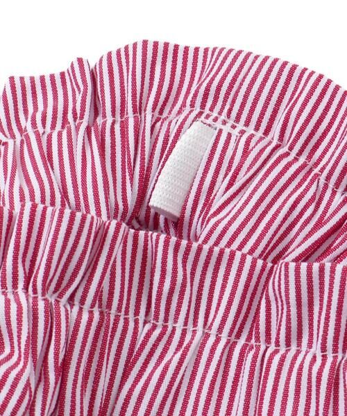 BeBe Petits Pois Vert / ベベ プチ ポワ ヴェール その他トップス | 【店舗限定】ストライプ切り替えトップス＋ショートパンツセットアップ(95〜150cm) | 詳細16