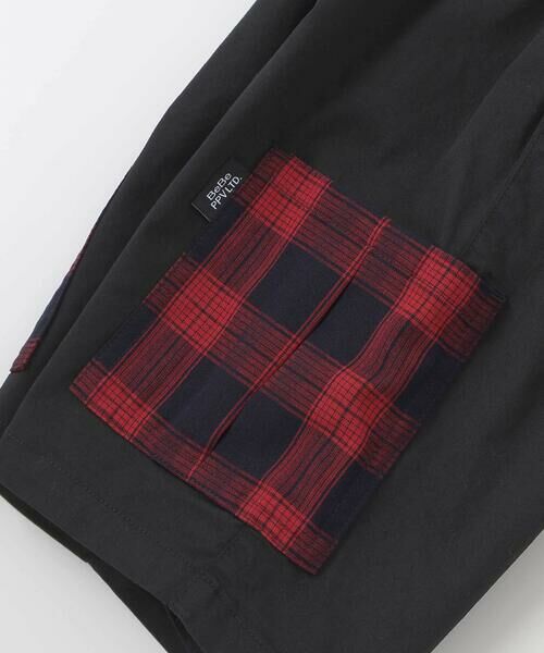 BeBe Petits Pois Vert / ベベ プチ ポワ ヴェール その他トップス | 【店舗限定】チェック切り替えトップス＋ショートパンツセットアップ(95〜150cm) | 詳細21