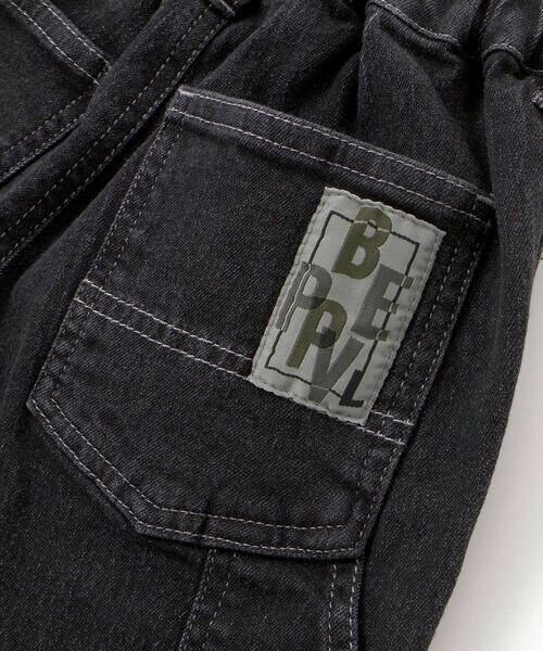BeBe Petits Pois Vert / ベベ プチ ポワ ヴェール ショート・ハーフ・半端丈パンツ | 【店舗限定】ストレッチデニムショートパンツ(95〜160cm) | 詳細10