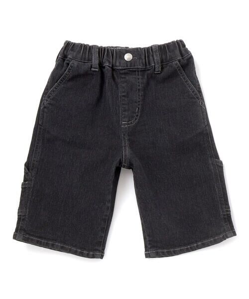 BeBe Petits Pois Vert / ベベ プチ ポワ ヴェール ショート・ハーフ・半端丈パンツ | 【店舗限定】ストレッチデニムショートパンツ(95〜160cm) | 詳細4