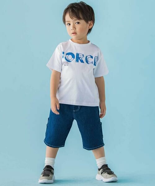 BeBe Petits Pois Vert / ベベ プチ ポワ ヴェール ショート・ハーフ・半端丈パンツ | 【店舗限定】ストレッチデニムショートパンツ(95〜160cm) | 詳細15