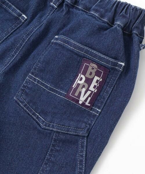 BeBe Petits Pois Vert / ベベ プチ ポワ ヴェール ショート・ハーフ・半端丈パンツ | 【店舗限定】ストレッチデニムショートパンツ(95〜160cm) | 詳細18