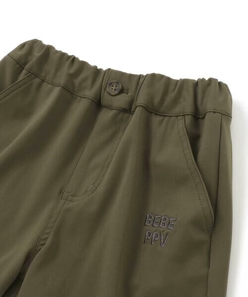 BeBe Petits Pois Vert / ベベ プチ ポワ ヴェール ショート・ハーフ・半端丈パンツ | 【店舗限定】バック三角ポイント切替ショートパンツ(95〜150cm) | 詳細10