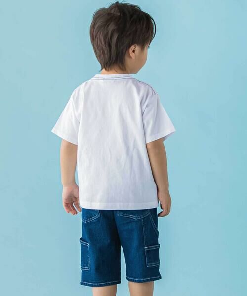BeBe Petits Pois Vert / ベベ プチ ポワ ヴェール Tシャツ | 【店舗限定】FORCEグラフィック天竺半袖Tシャツ(95〜150cm) | 詳細2