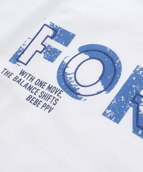 BeBe Petits Pois Vert / ベベ プチ ポワ ヴェール Tシャツ | 【店舗限定】FORCEグラフィック天竺半袖Tシャツ(95〜150cm) | 詳細7