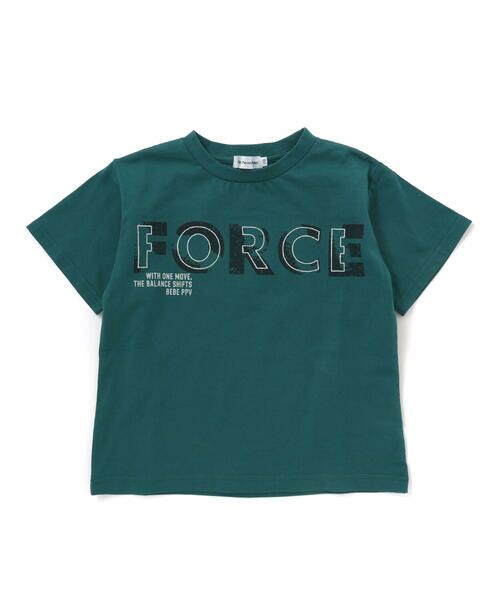 BeBe Petits Pois Vert / ベベ プチ ポワ ヴェール Tシャツ | 【店舗限定】FORCEグラフィック天竺半袖Tシャツ(95〜150cm) | 詳細14