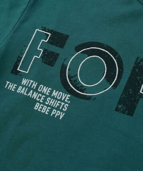 BeBe Petits Pois Vert / ベベ プチ ポワ ヴェール Tシャツ | 【店舗限定】FORCEグラフィック天竺半袖Tシャツ(95〜150cm) | 詳細16