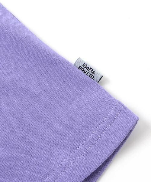 BeBe Petits Pois Vert / ベベ プチ ポワ ヴェール Tシャツ | 【店舗限定】グラデーションロゴ天竺半袖Tシャツ(95〜160cm) | 詳細9
