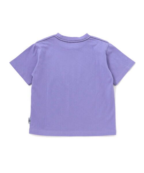BeBe Petits Pois Vert / ベベ プチ ポワ ヴェール Tシャツ | 【店舗限定】グラデーションロゴ天竺半袖Tシャツ(95〜160cm) | 詳細4