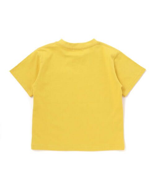 BeBe Petits Pois Vert / ベベ プチ ポワ ヴェール Tシャツ | 【店舗限定】ブロークンプリントポケット天竺半袖Tシャツ(95〜150cm) | 詳細5