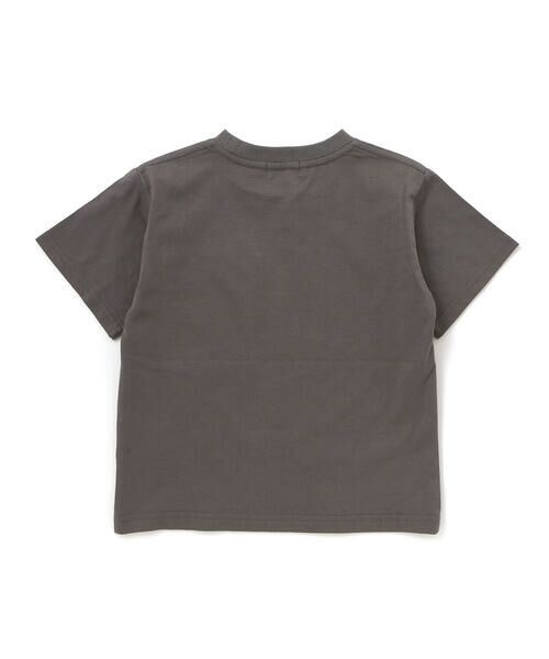 BeBe Petits Pois Vert / ベベ プチ ポワ ヴェール Tシャツ | 【店舗限定】ブロークンプリントポケット天竺半袖Tシャツ(95〜150cm) | 詳細13