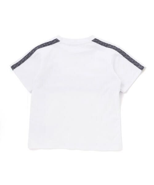 BeBe Petits Pois Vert / ベベ プチ ポワ ヴェール Tシャツ | 【店舗限定】立体ライン天竺半袖Tシャツ(95〜150cm) | 詳細4