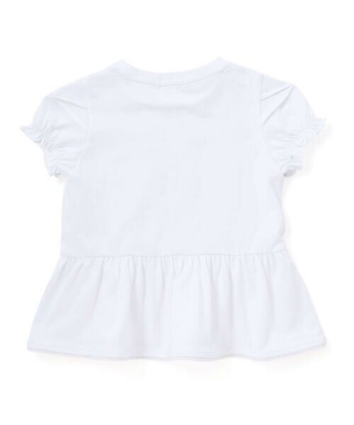 BeBe Petits Pois Vert / ベベ プチ ポワ ヴェール Tシャツ | 【店舗限定】レースタックフレア天竺半袖Tシャツ(95〜150cm) | 詳細7