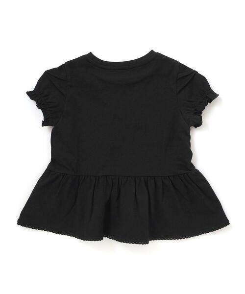 BeBe Petits Pois Vert / ベベ プチ ポワ ヴェール Tシャツ | 【店舗限定】レースタックフレア天竺半袖Tシャツ(95〜150cm) | 詳細14