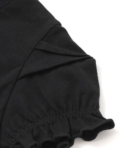 BeBe Petits Pois Vert / ベベ プチ ポワ ヴェール Tシャツ | 【店舗限定】レースタックフレア天竺半袖Tシャツ(95〜150cm) | 詳細16