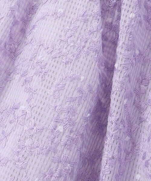 BeBe Petits Pois Vert / ベベ プチ ポワ ヴェール ミニ丈・ひざ丈ワンピース | 刺しゅうワンピース(95~150cm) | 詳細4