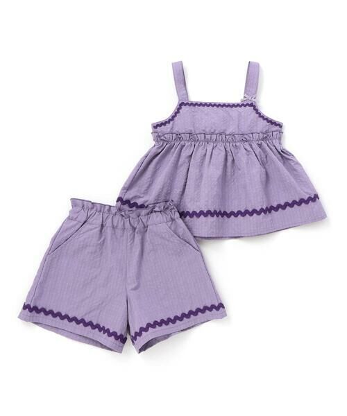 BeBe Petits Pois Vert / ベベ プチ ポワ ヴェール その他トップス | ナミテープ チュニック＆パンツセット(95~150cm) | 詳細10