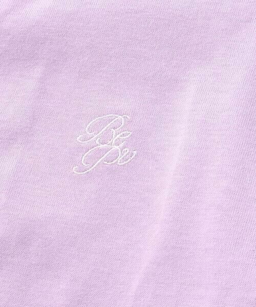BeBe Petits Pois Vert / ベベ プチ ポワ ヴェール Tシャツ | フラワーレース切替フリルスリーブＴシャツ(95~160cm) | 詳細11