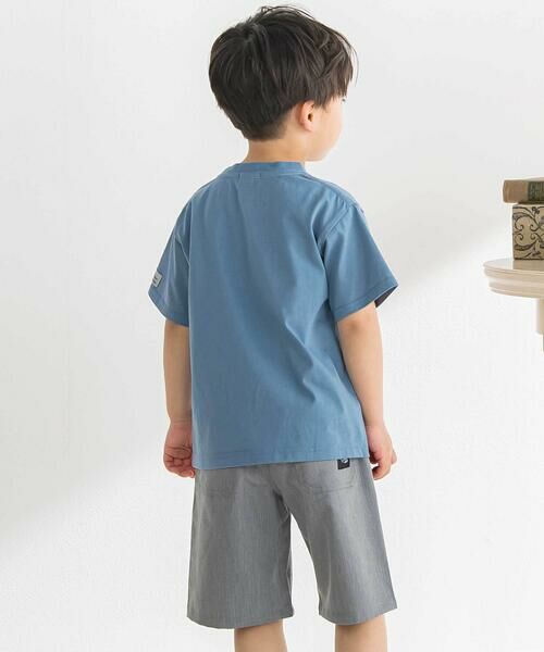 BeBe Petits Pois Vert / ベベ プチ ポワ ヴェール Tシャツ | サークルロゴ ライオンプリントTシャツ(95~160cm) | 詳細3