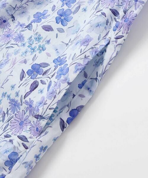 BeBe Petits Pois Vert / ベベ プチ ポワ ヴェール ミニ丈・ひざ丈ワンピース | 【店舗限定】フラワープリント半袖ギャザーワンピース(95〜150cm) | 詳細13