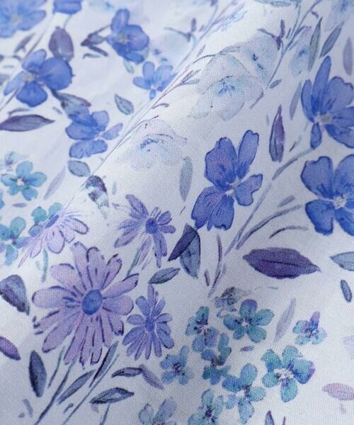 BeBe Petits Pois Vert / ベベ プチ ポワ ヴェール ミニ丈・ひざ丈ワンピース | 【店舗限定】フラワープリント半袖ギャザーワンピース(95〜150cm) | 詳細17