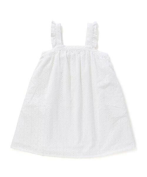 BeBe Petits Pois Vert / ベベ プチ ポワ ヴェール ミニ丈・ひざ丈ワンピース | 【店舗限定】レースワンピース＋ビスチェセット(95~160cm) | 詳細6
