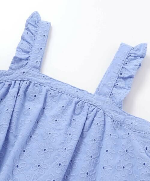 BeBe Petits Pois Vert / ベベ プチ ポワ ヴェール ミニ丈・ひざ丈ワンピース | 【店舗限定】レースワンピース＋ビスチェセット(95~160cm) | 詳細12