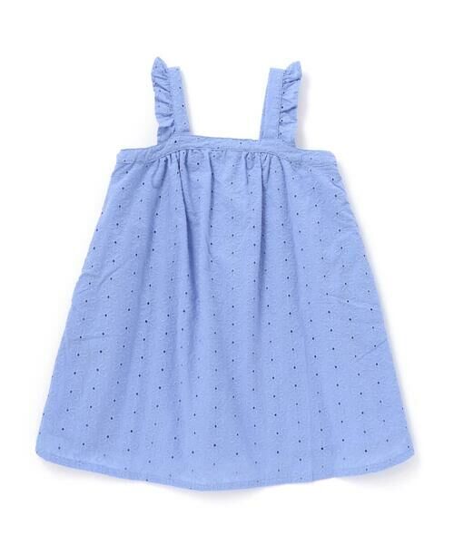BeBe Petits Pois Vert / ベベ プチ ポワ ヴェール ミニ丈・ひざ丈ワンピース | 【店舗限定】レースワンピース＋ビスチェセット(95~160cm) | 詳細9