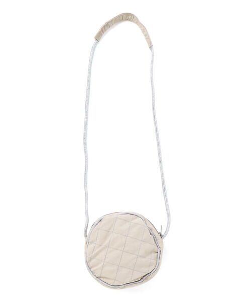 BeBe Petits Pois Vert / ベベ プチ ポワ ヴェール その他トップス | 【店舗限定】パール付きフリルショルダー ギャザーワンピース+ポシェットセット(95〜150cm) | 詳細25