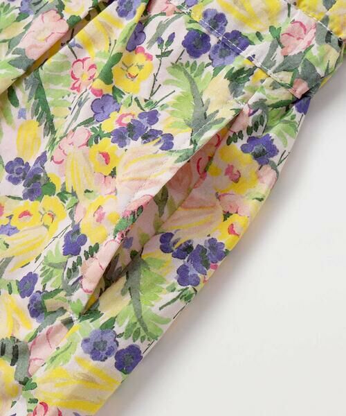 BeBe Petits Pois Vert / ベベ プチ ポワ ヴェール その他トップス | 【店舗限定】フラワーリボンフリルトップス＆ショートパンツセット(95〜150cm) | 詳細10