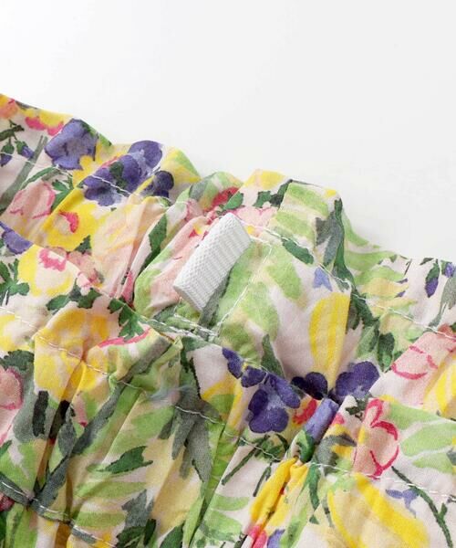 BeBe Petits Pois Vert / ベベ プチ ポワ ヴェール その他トップス | 【店舗限定】フラワーリボンフリルトップス＆ショートパンツセット(95〜150cm) | 詳細12