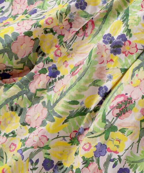 BeBe Petits Pois Vert / ベベ プチ ポワ ヴェール その他トップス | 【店舗限定】フラワーリボンフリルトップス＆ショートパンツセット(95〜150cm) | 詳細9