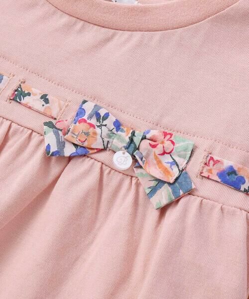 BeBe Petits Pois Vert / ベベ プチ ポワ ヴェール その他トップス | 【店舗限定】フラワーリボンフリルトップス＆ショートパンツセット(95〜150cm) | 詳細23