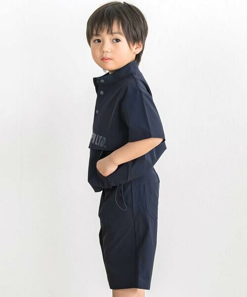 BeBe Petits Pois Vert / ベベ プチ ポワ ヴェール その他トップス | 【店舗限定】タフタアノラックデザイントップス＆ハーフパンツ セット(95〜150cm) | 詳細5