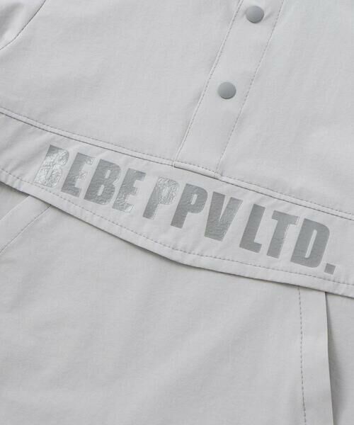 BeBe Petits Pois Vert / ベベ プチ ポワ ヴェール その他トップス | 【店舗限定】タフタアノラックデザイントップス＆ハーフパンツ セット(95〜150cm) | 詳細24