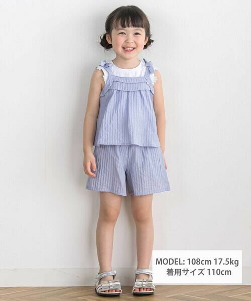 BeBe Petits Pois Vert / ベベ プチ ポワ ヴェール その他トップス | 【店舗限定】サッカーチュニック＋パンツセットアップ(95~150cm) | 詳細3