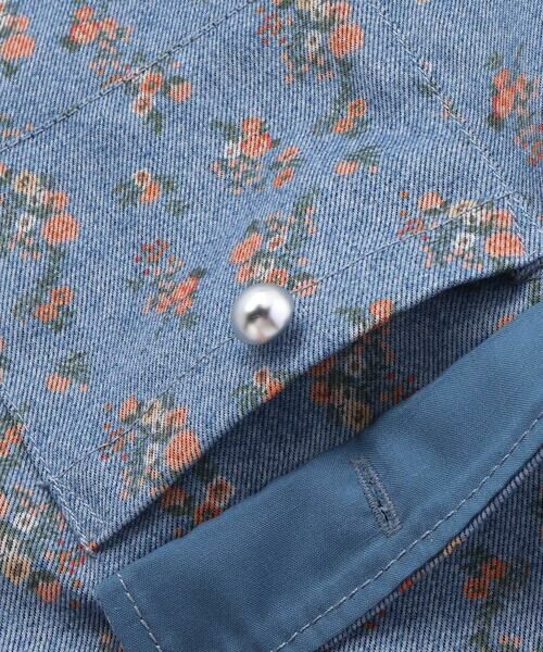 BeBe Petits Pois Vert / ベベ プチ ポワ ヴェール ミニ丈・ひざ丈ワンピース | 【店舗限定】フラワープリント ノースリーブワンピース(95〜150cm) | 詳細14