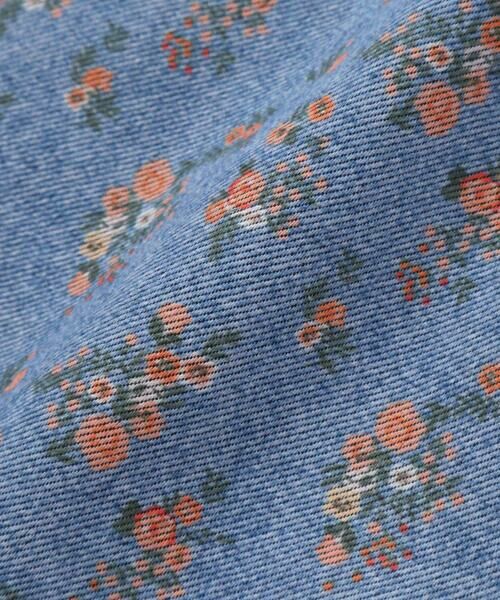 BeBe Petits Pois Vert / ベベ プチ ポワ ヴェール ミニ丈・ひざ丈ワンピース | 【店舗限定】フラワープリント ノースリーブワンピース(95〜150cm) | 詳細17