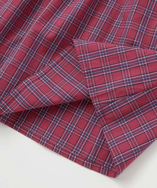 BeBe Petits Pois Vert / ベベ プチ ポワ ヴェール ミニ丈・ひざ丈ワンピース | 【店舗限定】【お揃い】クラシカルチェック柄フリルワンピース(95〜150cm) | 詳細14