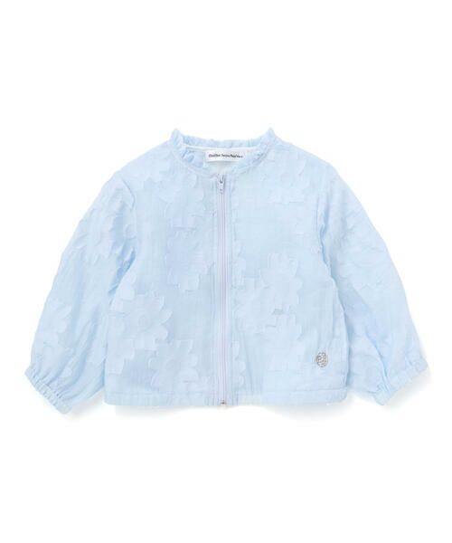 BeBe Petits Pois Vert / ベベ プチ ポワ ヴェール ブルゾン | 【店舗限定】花柄シアーライトブルゾン(95〜160cm) | 詳細19
