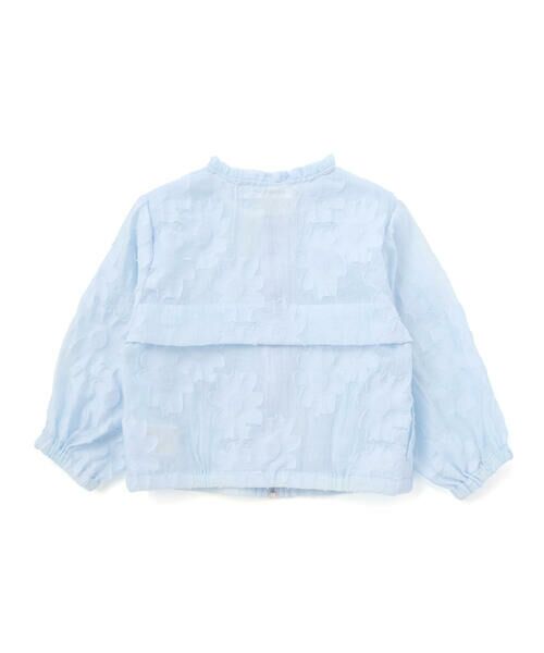 BeBe Petits Pois Vert / ベベ プチ ポワ ヴェール ブルゾン | 【店舗限定】花柄シアーライトブルゾン(95〜160cm) | 詳細20